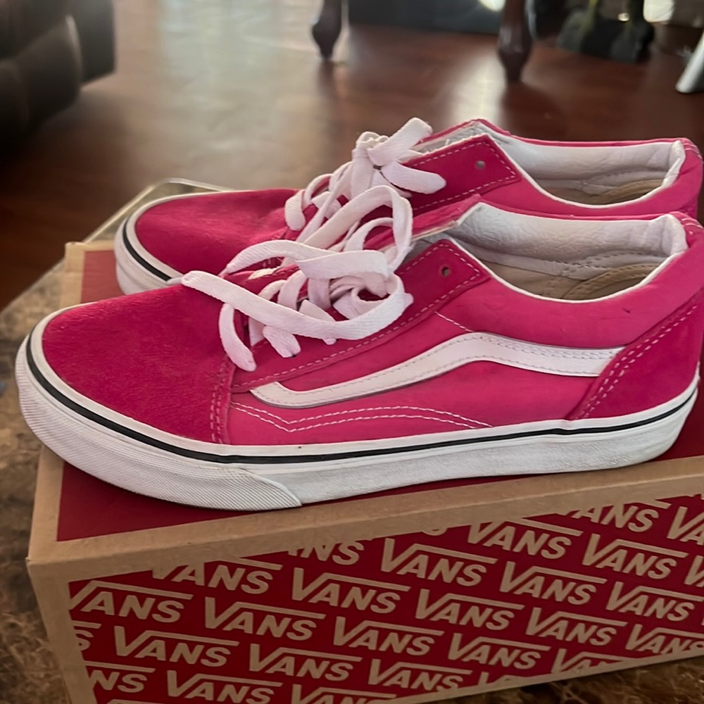 Hot pink VANS